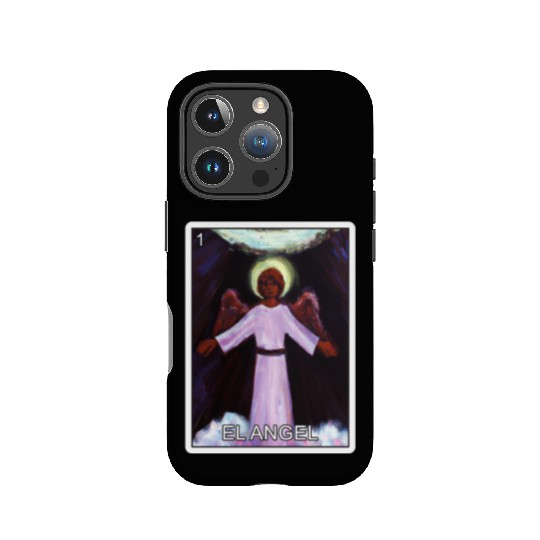 El Angel The Angel Card Mexican Lottery Card IPhone Cases