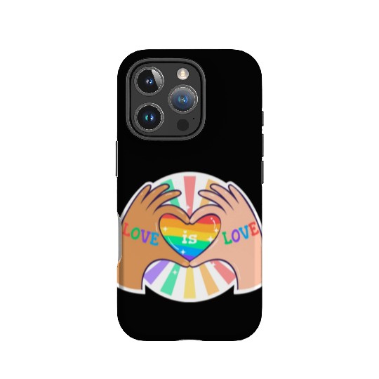 Love is Love Pride Queer LGBTQ Sticker IPhone Cases
