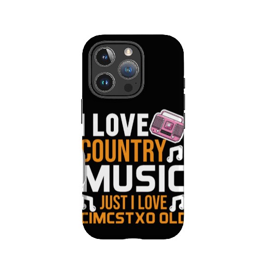 I love Country Music IPhone Cases
