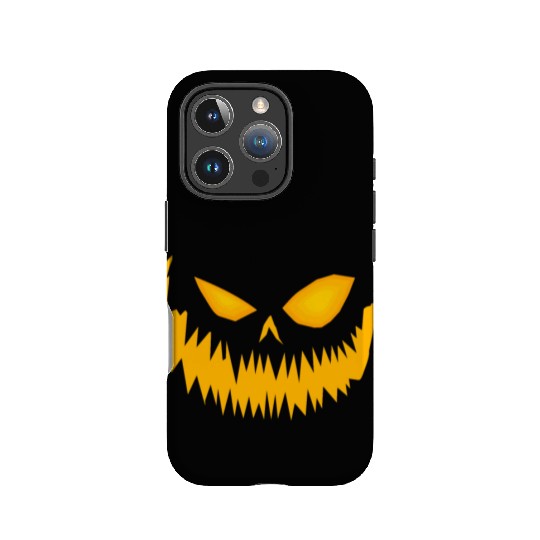 Jack O Lantern Spooky Pumpkin Face Halloween IPhone Cases