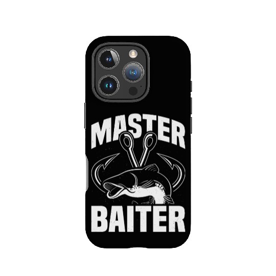 Master Baiter - Wels Catfish Hunter IPhone Cases