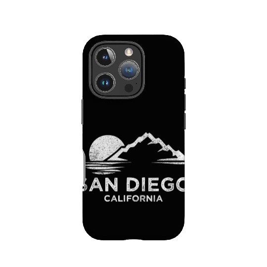 San Diego Ca Retro Vintage Southern California IPhone Cases