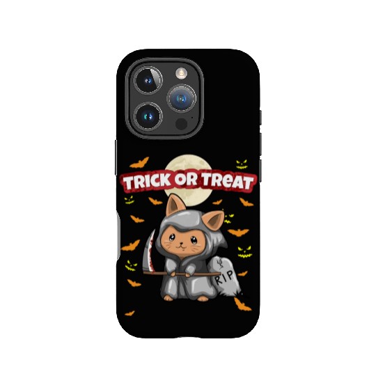 Trick Or Treat Scary Creepy Halloween Monster IPhone Cases