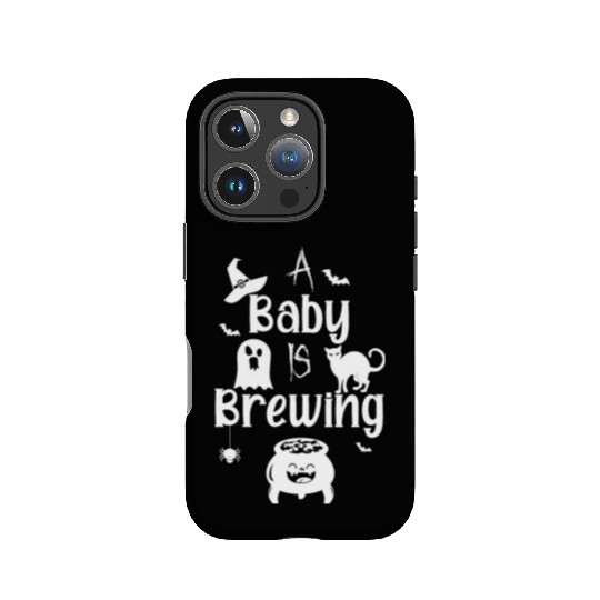 A Baby Is Brewing Maternity Halloween Women Funny IPhone Cases