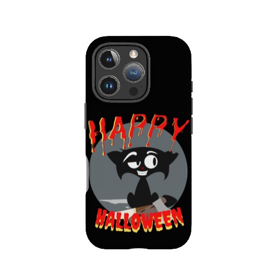 halloween, cat IPhone Cases