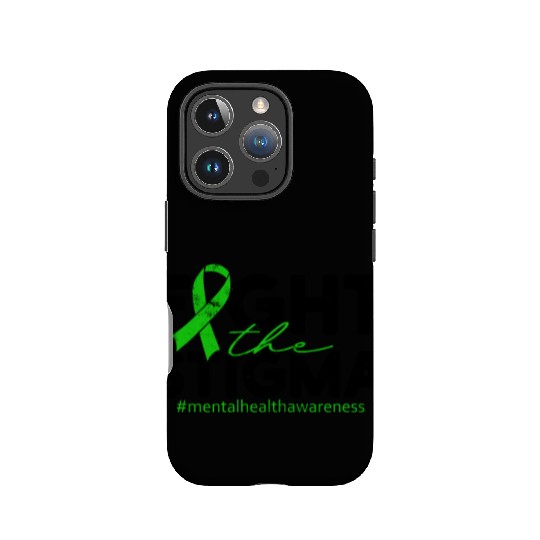 Fight the stigma Mental Health Awareness - psych IPhone Cases