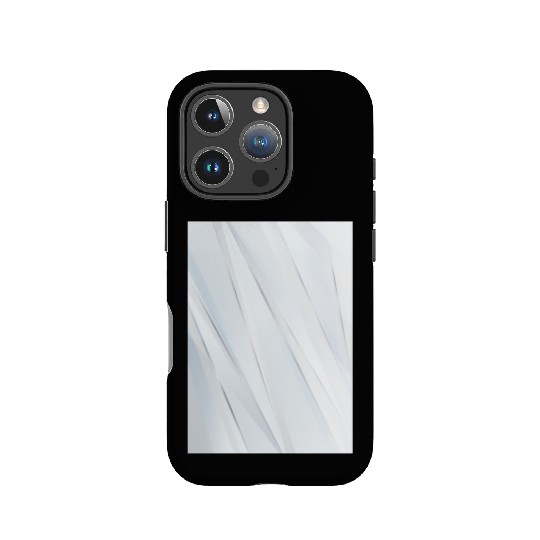 Luxury White Silver Stripes IPhone Cases