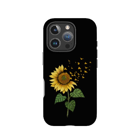 Sunflower Birds Cute Floral Birdwatching IPhone Cases
