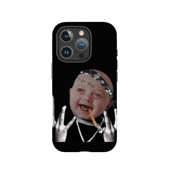 Gangster baby type shit IPhone Cases