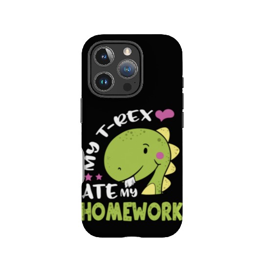 Tyrannosaurus Back to School TRex for Kids TRex At IPhone Cases