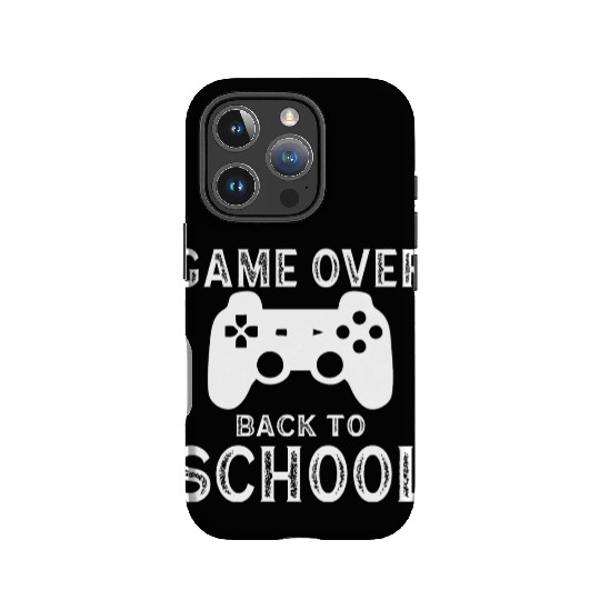 Game Over back to school IPhone Cases