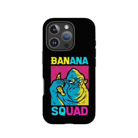 Cool Banana Squad Fruit Lover Kids Monkey Gorilla IPhone Cases