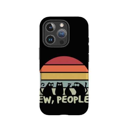 Ew People Retro Cat Funny IPhone Cases