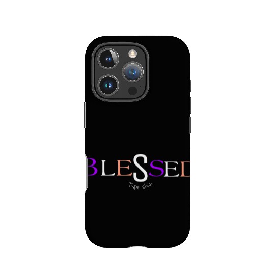 Purple and pink blessed aka pimp shit type shit IPhone Cases