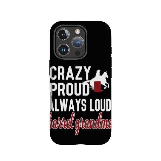 Barrel Racing Grandma Barrel Racing Grandmother IPhone Cases