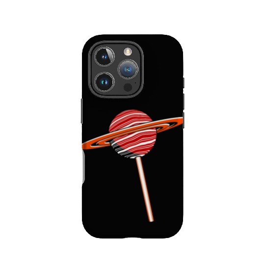 Saturn Planet Lollipop IPhone Cases