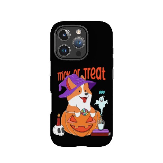 Corgi Halloween IPhone Cases