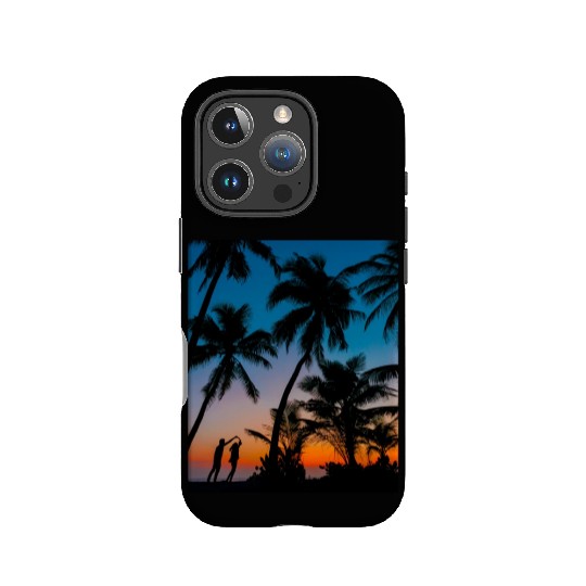 SWEETNESS OF DANCE -SUNSET IMAGE. IPhone Cases