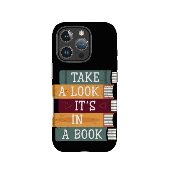 Take A Look It's A Book Retro Rainbow Reading IPhone Cases