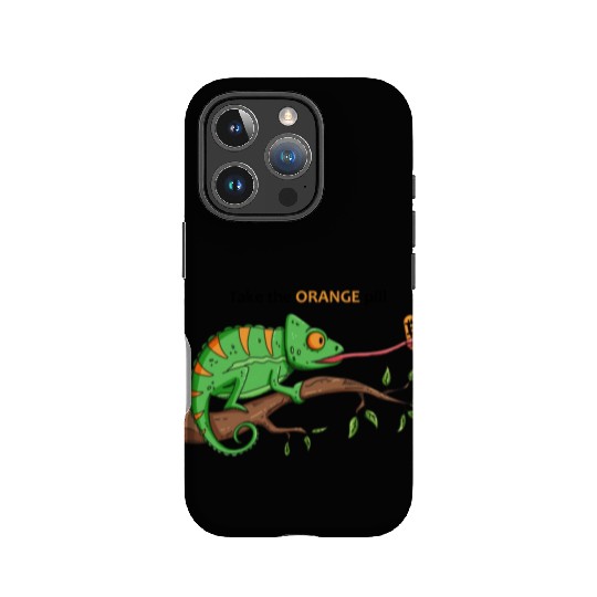 Bitcoin Chameleon BTC logo Crypto lover Hodl IPhone Cases