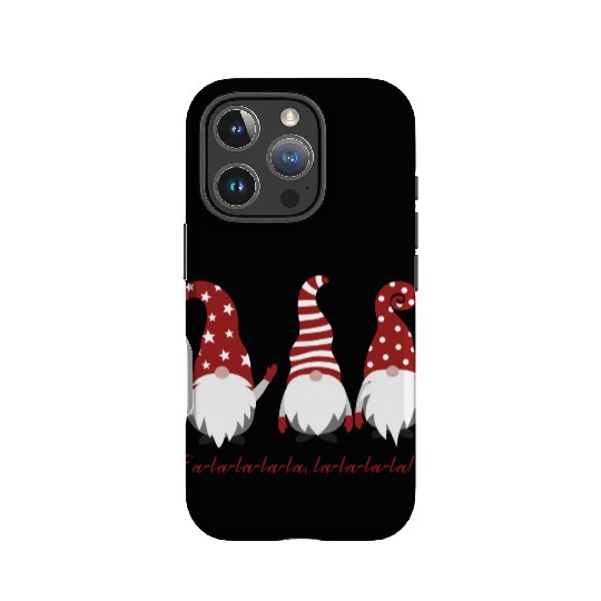 Three Christmas Dwarfs - Fa la la la la la la la IPhone Cases