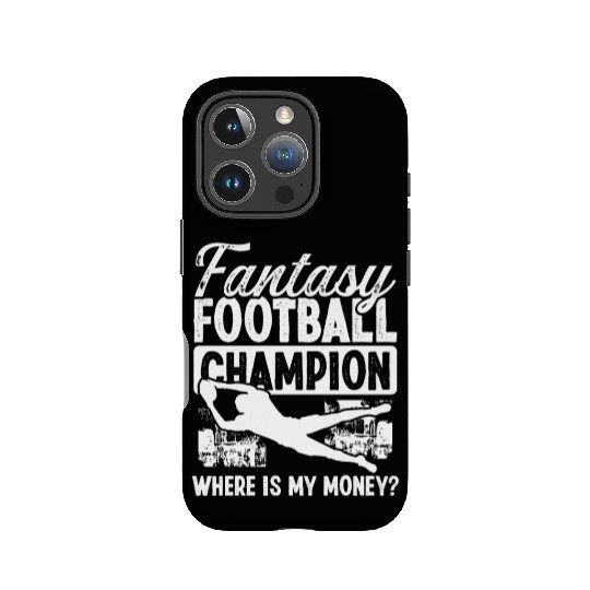 Fantasy Football Championship Funny Money Team IPhone Cases
