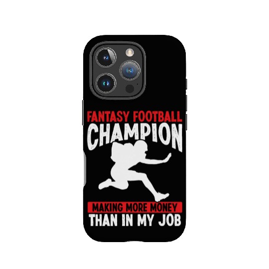 Fantasy Football Championship making Money Team IPhone Cases