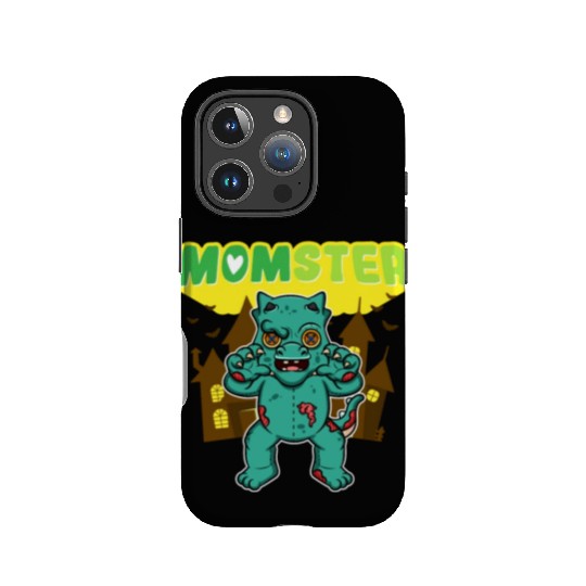 Momster Monster Mom Scary Halloween Mommy Costume IPhone Cases