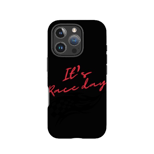 It's race day, gift for racer, race lover,race day IPhone Cases