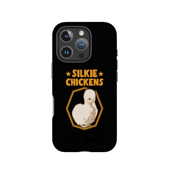 Silkie Chickens Are My Spirit Animals IPhone Cases