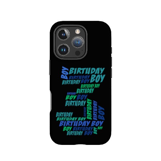 Birthday Boy 3rd Birthday | Boys Birthday IPhone Cases |