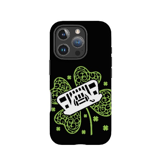 Shamrock Jeep IPhone Cases