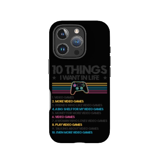 Gaming Gamer Playing Video Game Computer IPhone Cases