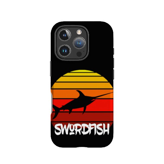 Fish SWORDFISH Flag Fishing for Bass Fisherman IPhone Cases