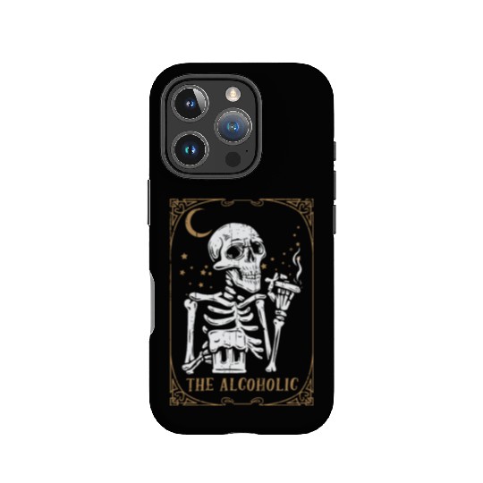 Tarot Card Occult Club Gothic Vice Drinker Alcohol IPhone Cases