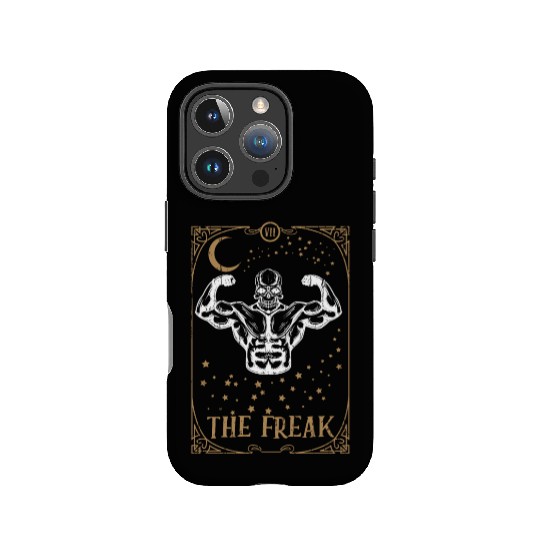 Gym Tarot Card Occult Club Gothic Muscle Freak IPhone Cases