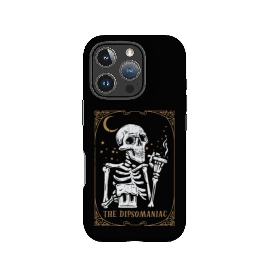 Alcohol Tarot Card Occult Club Gothic Vice IPhone Cases