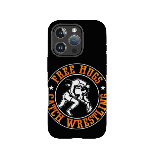 Catch Wrestling Free Hugs Fight Grappling Wrestler IPhone Cases