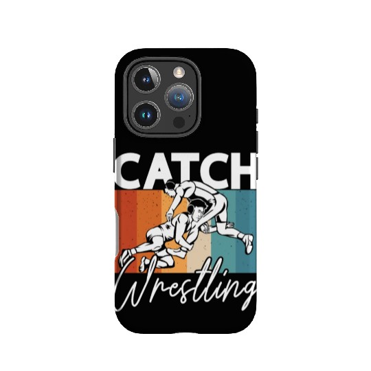 Catch Wrestling Wrestler Sport Retro Grappling IPhone Cases