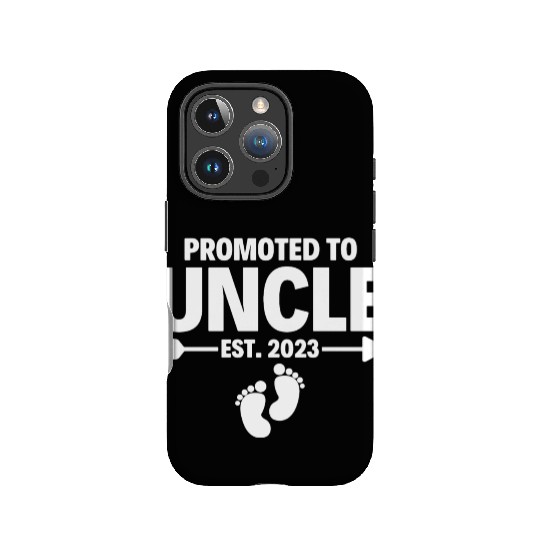 Promoted To Uncle Est 2023 Father s Day IPhone Cases
