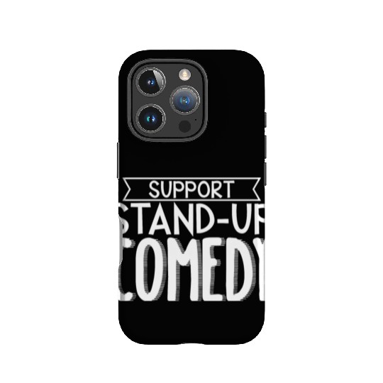 Support Stand Up Comedy 3 IPhone Cases