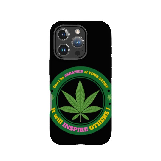 Drug Addiction Recovery AA Sober Sobriety Cannabis IPhone Cases