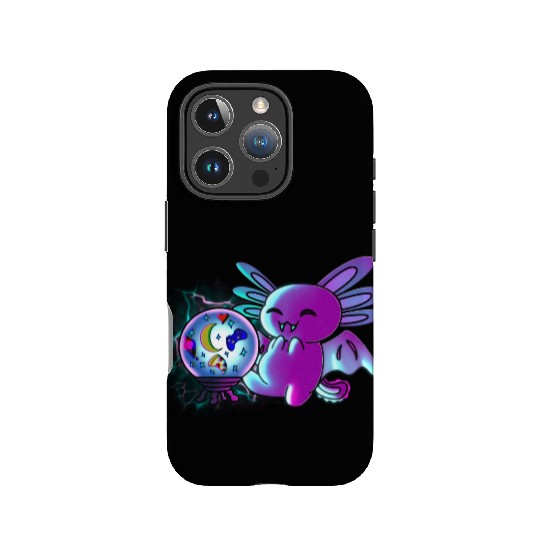 Axolotl Vampire Crystal Ball IPhone Cases