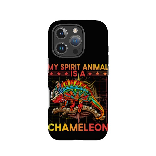 My Spirit Animal is a Chameleon IPhone Cases