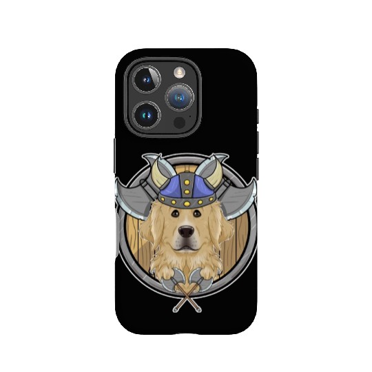 Golden Retriever I Valhalla I Viking IPhone Cases