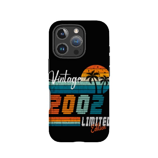 Original Vintage 2002 Vintage Retro Birthday IPhone Cases