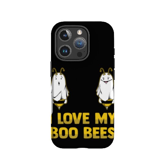I Love My Boo Bees Bumble Bees Halloween Costume IPhone Cases