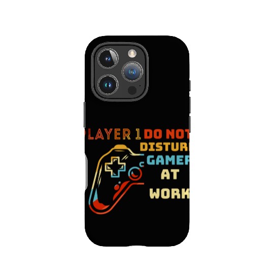 Do Not Disturb Gamer At Work-Gaming Lover IPhone Cases