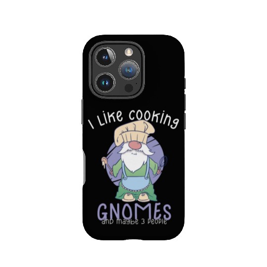 Cooking Cook Chef Gnomes Gnome Lover Funny Gnome IPhone Cases