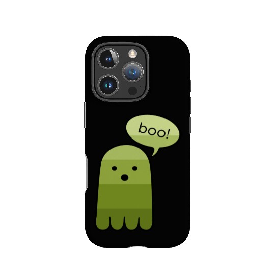 Army Green Boo Ghost Halloween IPhone Cases